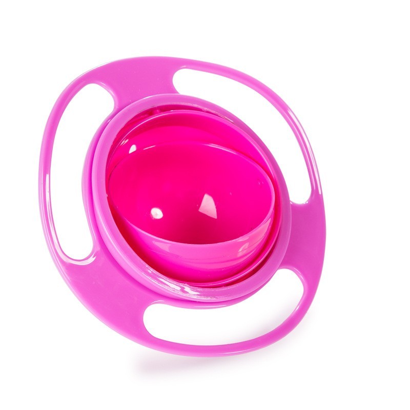 360° Rotating Spill-Proof Universal Bowl – Perfect for Mess-Free Meals
