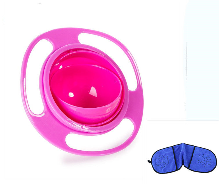 360° Rotating Spill-Proof Universal Bowl – Perfect for Mess-Free Meals