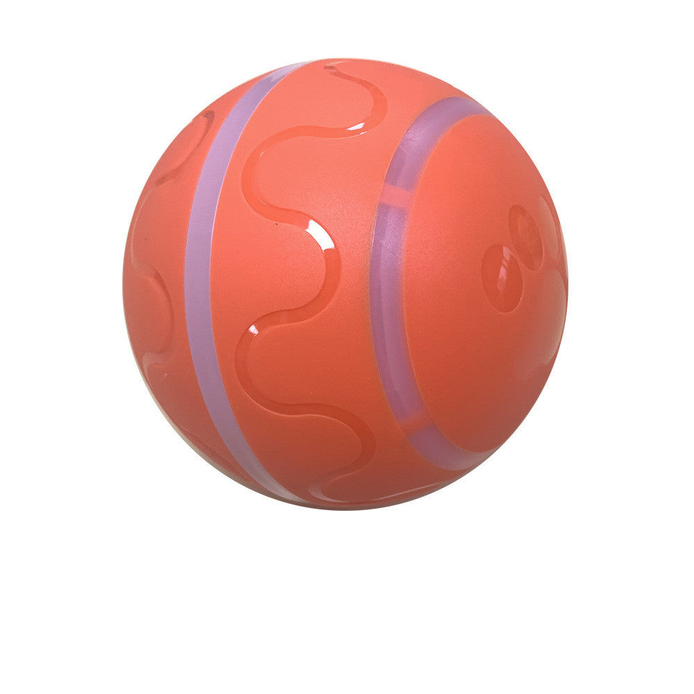 Interactive USB Pet Ball Toy with Self-Rotating Fun!