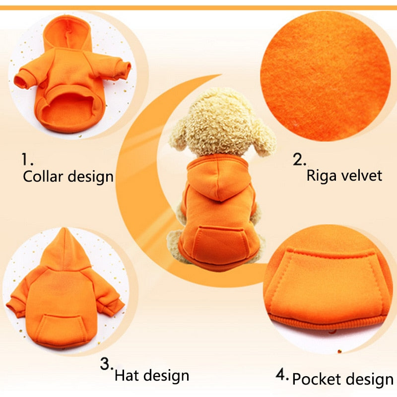 Stylish Warm Clothes for Small and Large Dogs