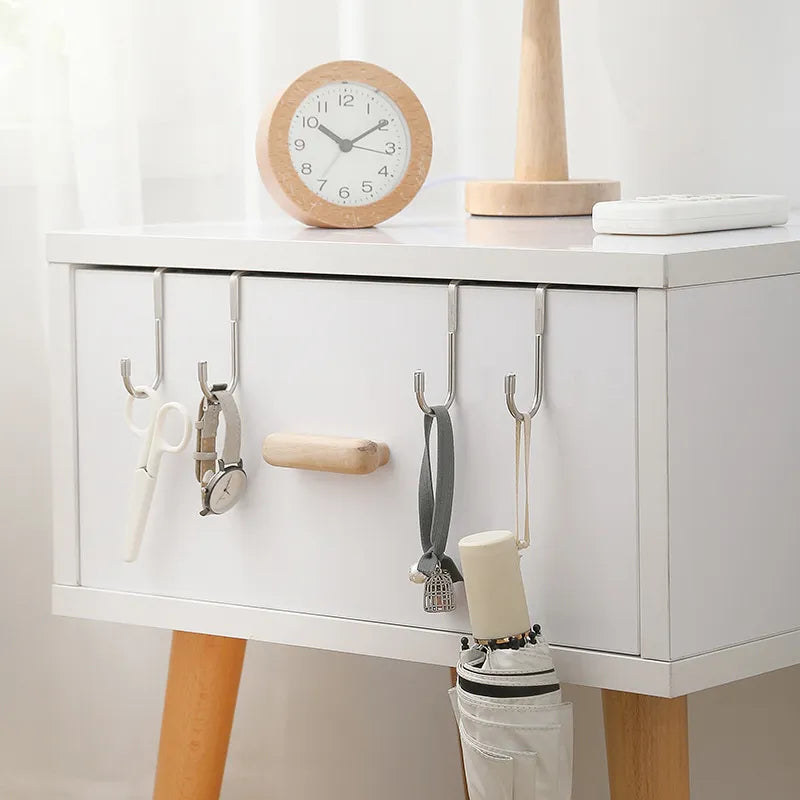 Stainless Steel Double S-Shape Storage Hook for Kitchen and Bathroom
