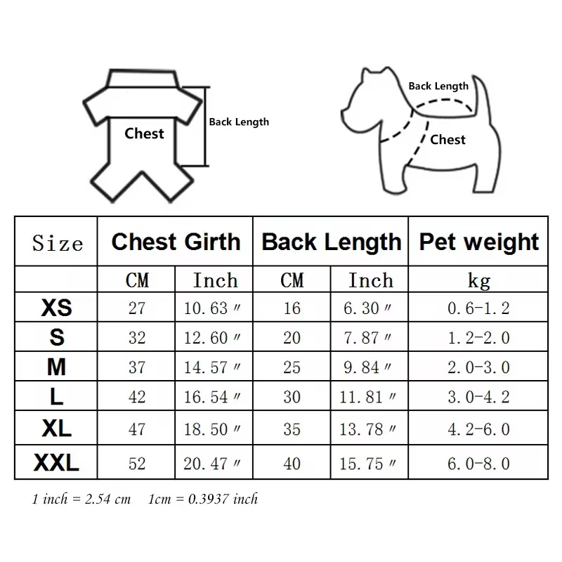 Stylish Warm Clothes for Small and Large Dogs