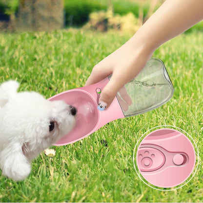 Portable Pet Water Bottle for Outdoor Activities