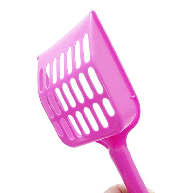 Reliable Plastic Cat Litter Spoon Shovel for Pet Cleanup