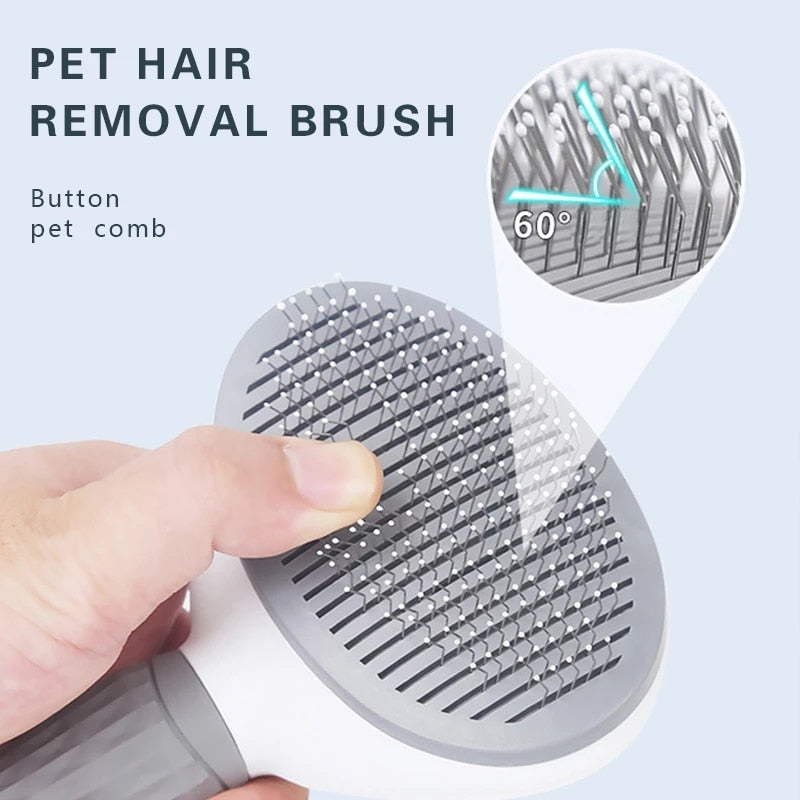 Stainless Steel Hair Removal Comb for Dogs and Cats