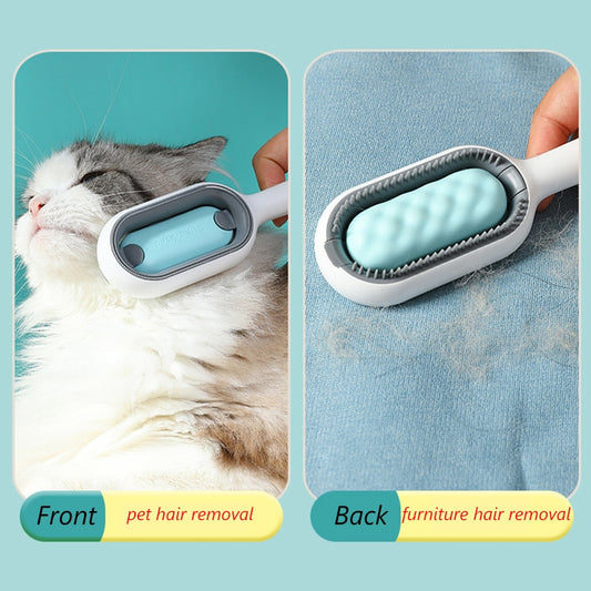 Efficient Double-Sided Pet Hair Removal Brushes and Wipes